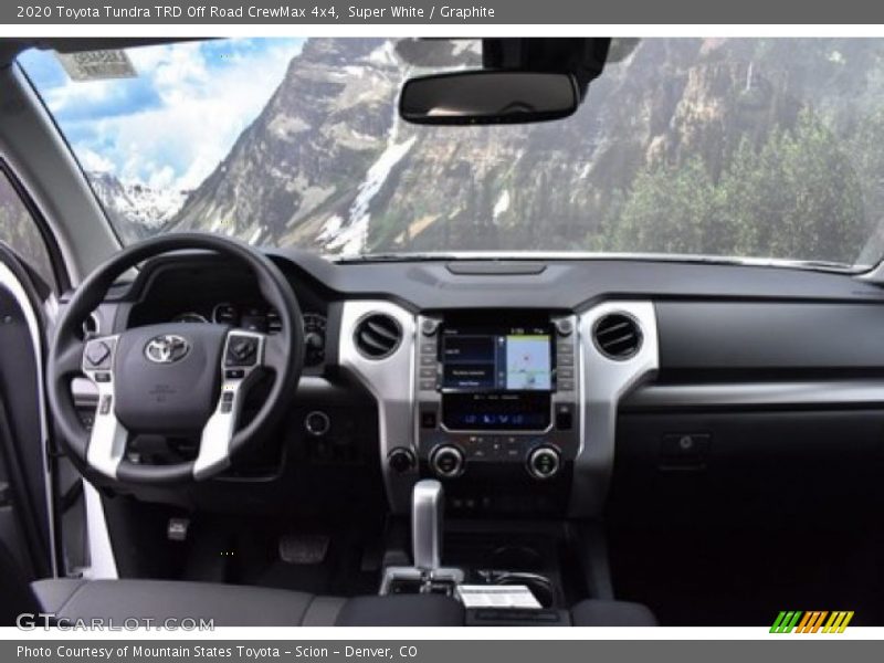Super White / Graphite 2020 Toyota Tundra TRD Off Road CrewMax 4x4
