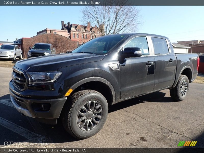 Shadow Black / Ebony 2020 Ford Ranger Lariat SuperCrew 4x4