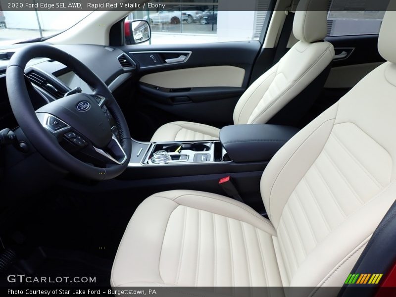Rapid Red Metallic / Ebony 2020 Ford Edge SEL AWD