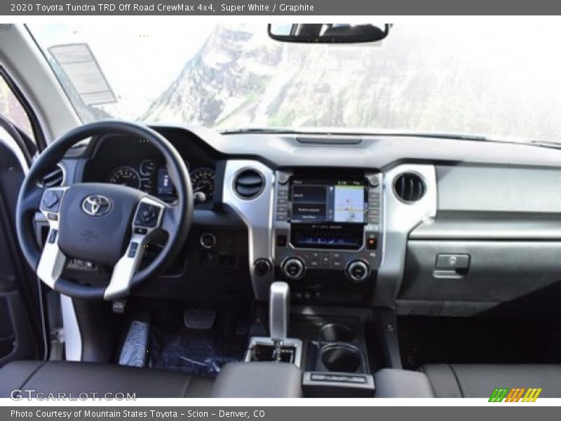 Super White / Graphite 2020 Toyota Tundra TRD Off Road CrewMax 4x4