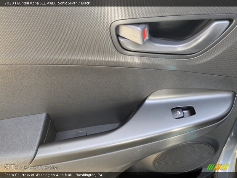 Sonic Silver / Black 2020 Hyundai Kona SEL AWD