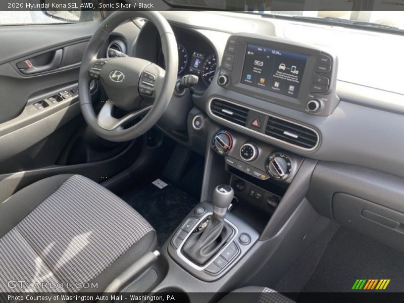 Sonic Silver / Black 2020 Hyundai Kona SEL AWD