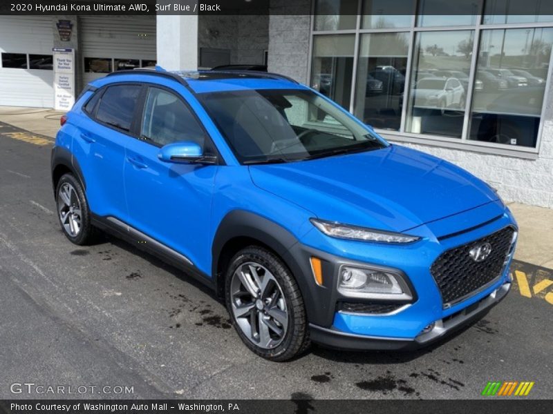 Front 3/4 View of 2020 Kona Ultimate AWD