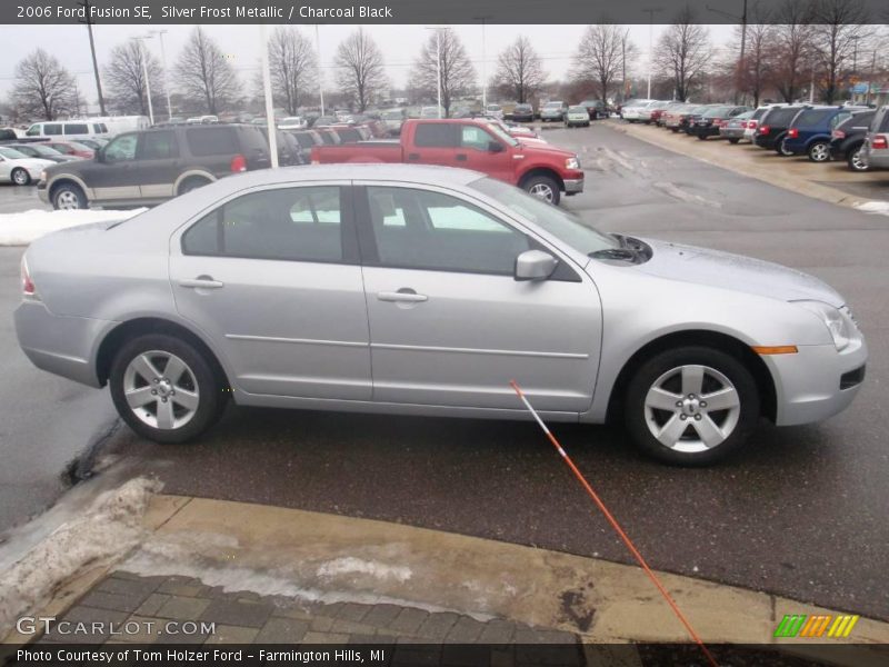 Silver Frost Metallic / Charcoal Black 2006 Ford Fusion SE
