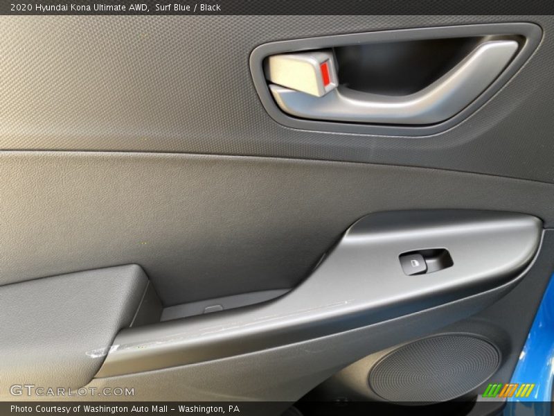 Surf Blue / Black 2020 Hyundai Kona Ultimate AWD