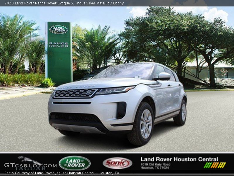 Indus Silver Metallic / Ebony 2020 Land Rover Range Rover Evoque S