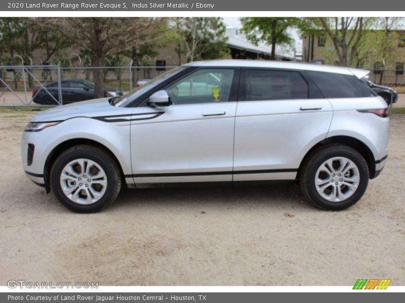 Indus Silver Metallic / Ebony 2020 Land Rover Range Rover Evoque S