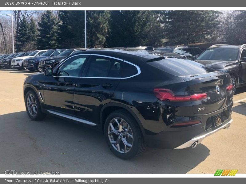 Jet Black / Black 2020 BMW X4 xDrive30i