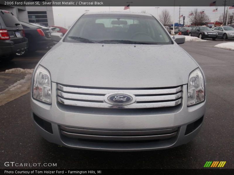 Silver Frost Metallic / Charcoal Black 2006 Ford Fusion SE