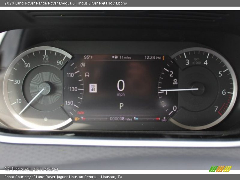 Indus Silver Metallic / Ebony 2020 Land Rover Range Rover Evoque S
