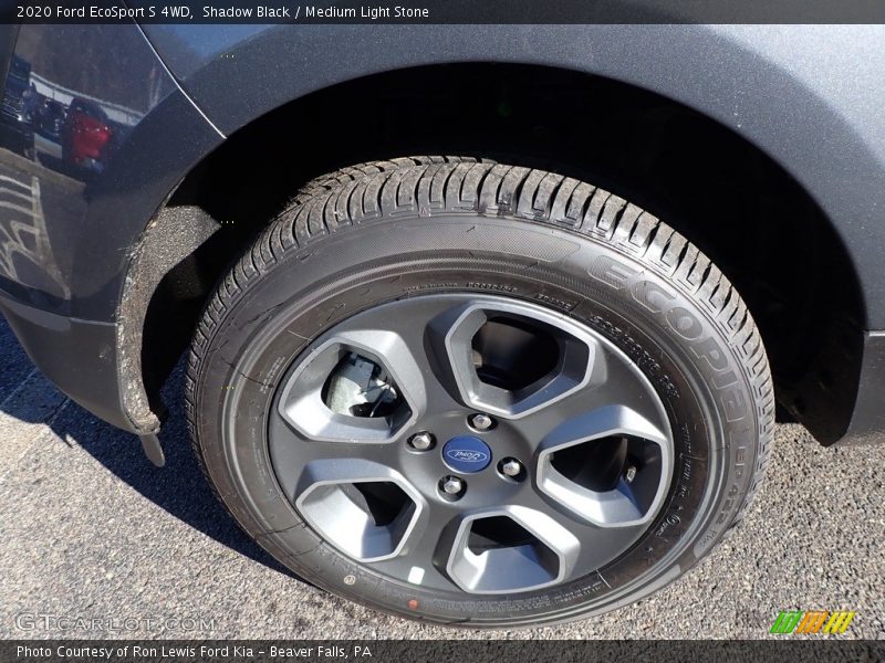 Shadow Black / Medium Light Stone 2020 Ford EcoSport S 4WD