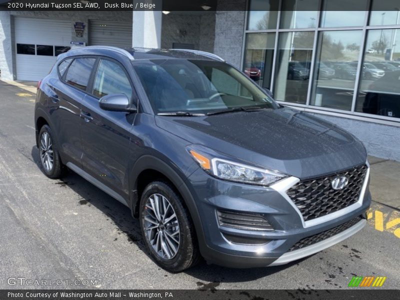 Dusk Blue / Beige 2020 Hyundai Tucson SEL AWD