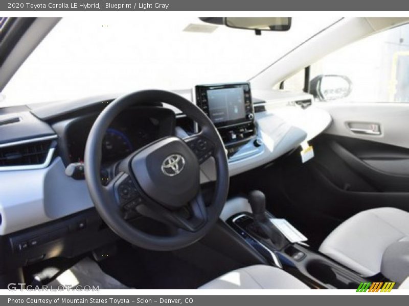 Blueprint / Light Gray 2020 Toyota Corolla LE Hybrid