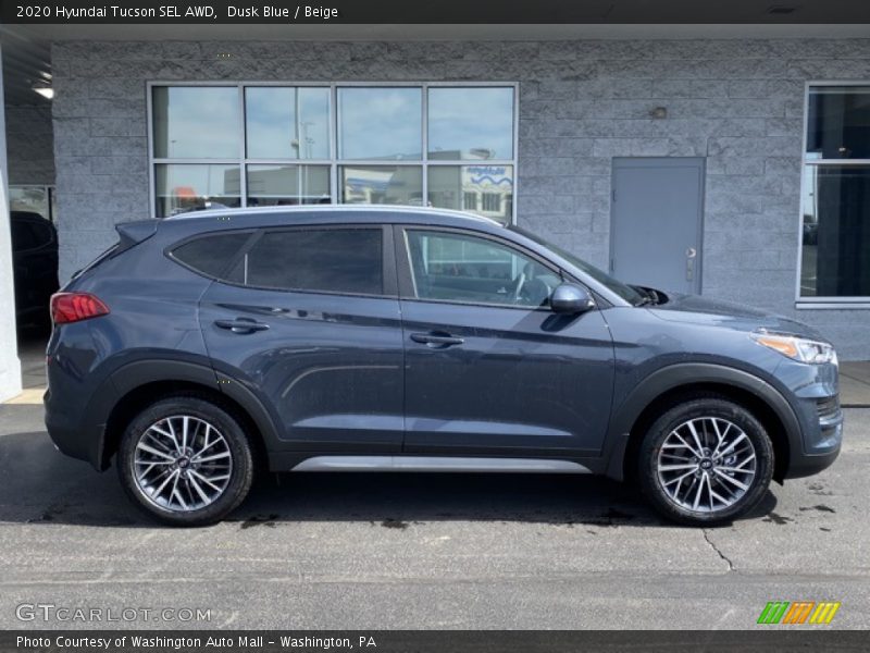 Dusk Blue / Beige 2020 Hyundai Tucson SEL AWD