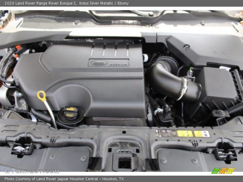 Indus Silver Metallic / Ebony 2020 Land Rover Range Rover Evoque S