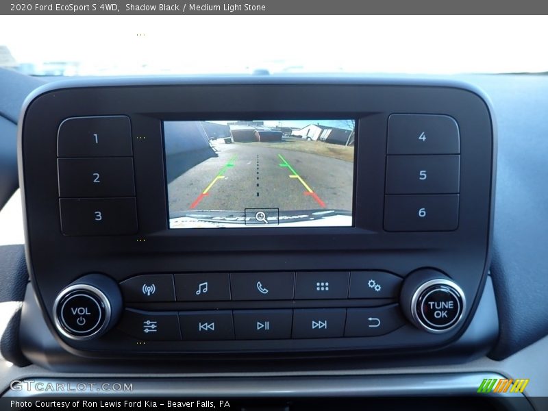 Shadow Black / Medium Light Stone 2020 Ford EcoSport S 4WD