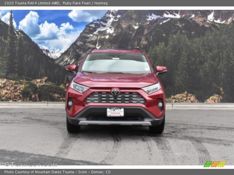 Ruby Flare Pearl / Nutmeg 2020 Toyota RAV4 Limited AWD