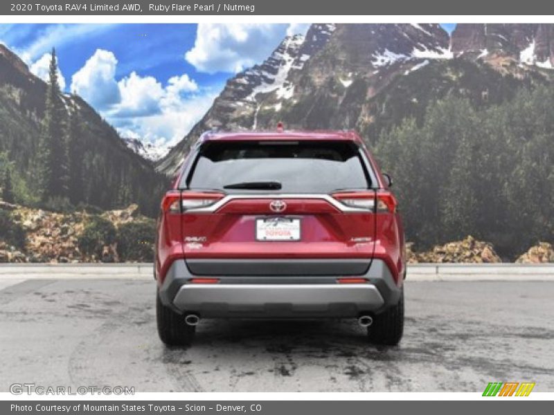 Ruby Flare Pearl / Nutmeg 2020 Toyota RAV4 Limited AWD