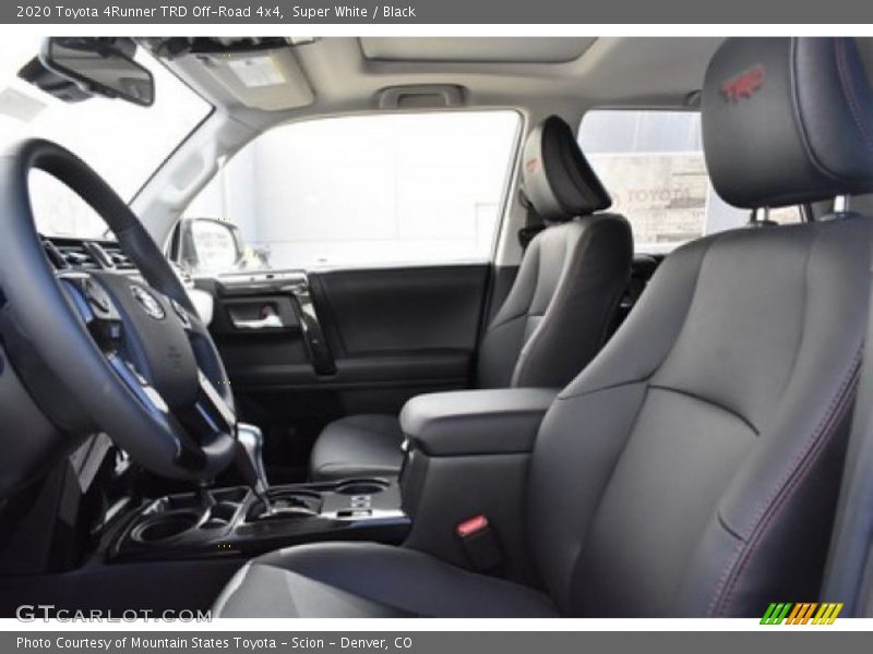 Super White / Black 2020 Toyota 4Runner TRD Off-Road 4x4