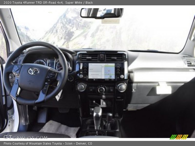 Super White / Black 2020 Toyota 4Runner TRD Off-Road 4x4