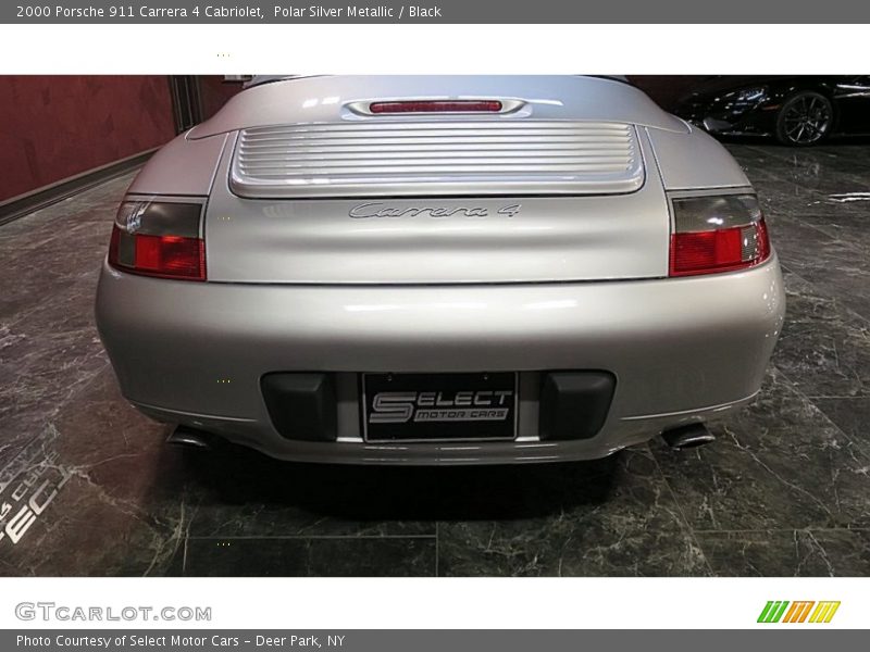 Polar Silver Metallic / Black 2000 Porsche 911 Carrera 4 Cabriolet