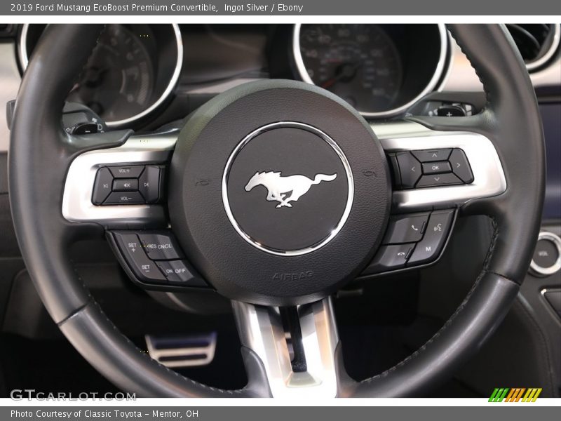  2019 Mustang EcoBoost Premium Convertible Steering Wheel
