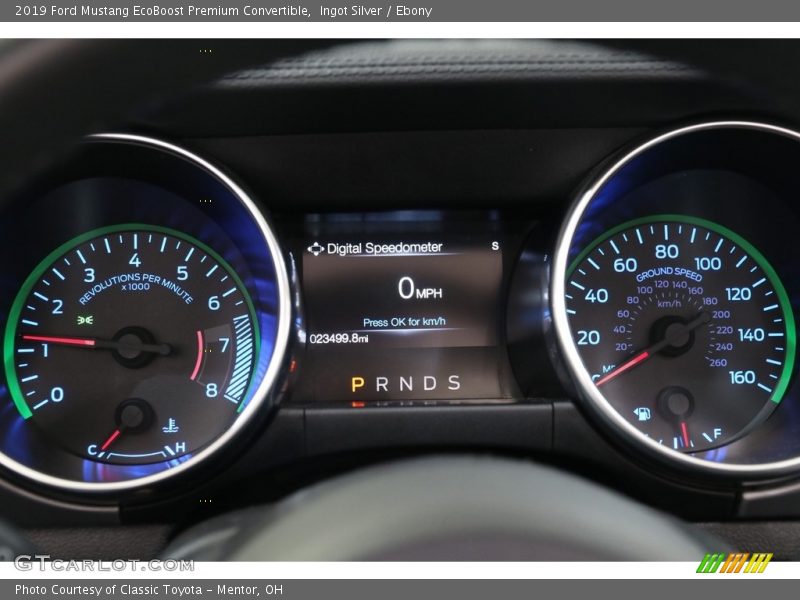  2019 Mustang EcoBoost Premium Convertible EcoBoost Premium Convertible Gauges