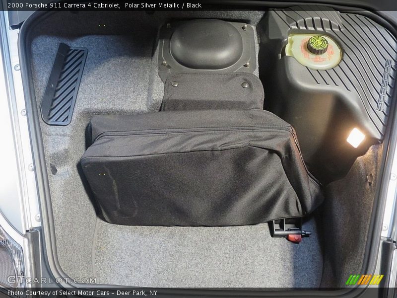 Polar Silver Metallic / Black 2000 Porsche 911 Carrera 4 Cabriolet