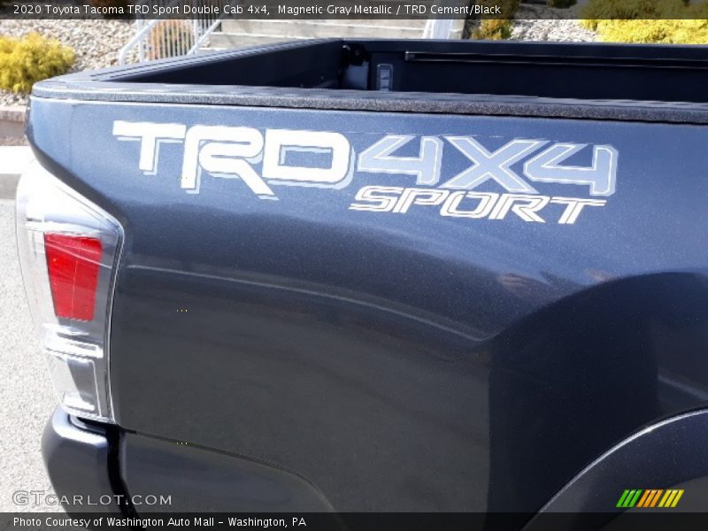 Magnetic Gray Metallic / TRD Cement/Black 2020 Toyota Tacoma TRD Sport Double Cab 4x4