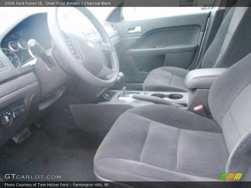 Silver Frost Metallic / Charcoal Black 2006 Ford Fusion SE