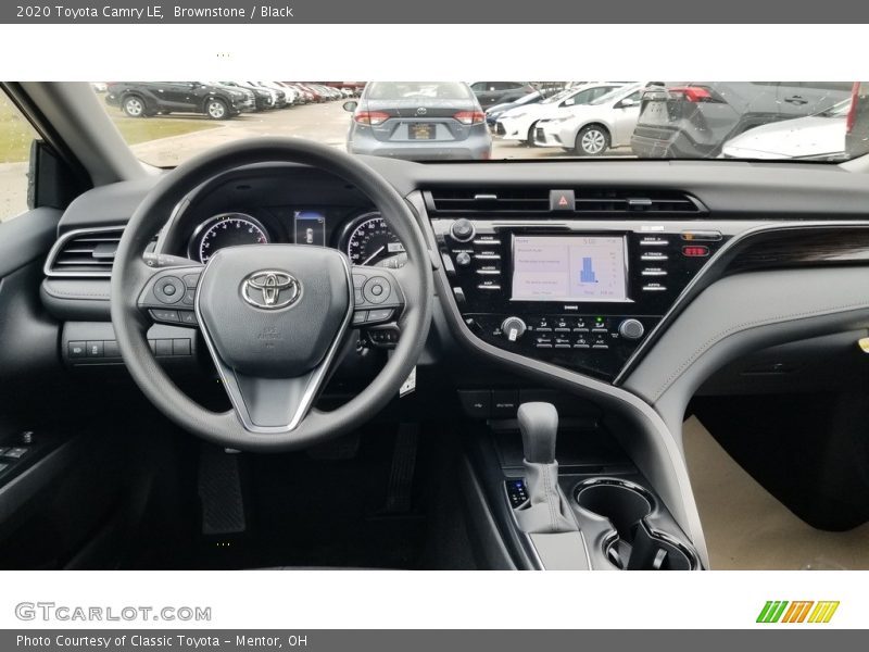 Brownstone / Black 2020 Toyota Camry LE