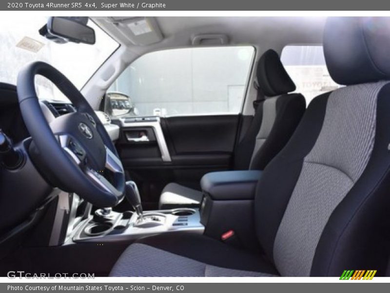 Super White / Graphite 2020 Toyota 4Runner SR5 4x4