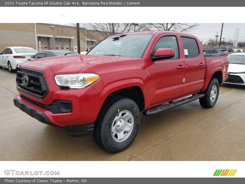 Front 3/4 View of 2020 Tacoma SR Double Cab 4x4