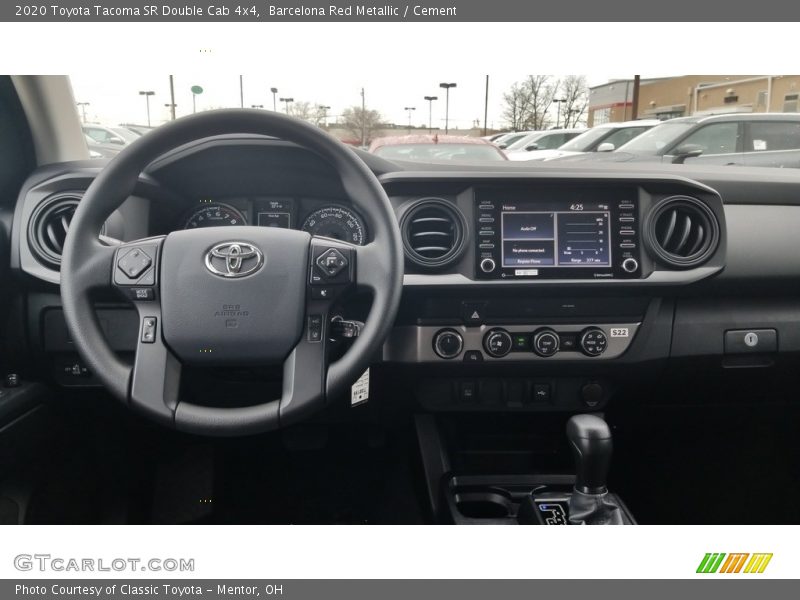 Dashboard of 2020 Tacoma SR Double Cab 4x4