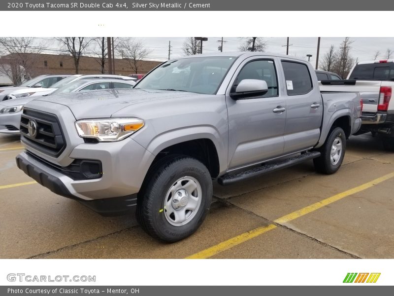 Front 3/4 View of 2020 Tacoma SR Double Cab 4x4