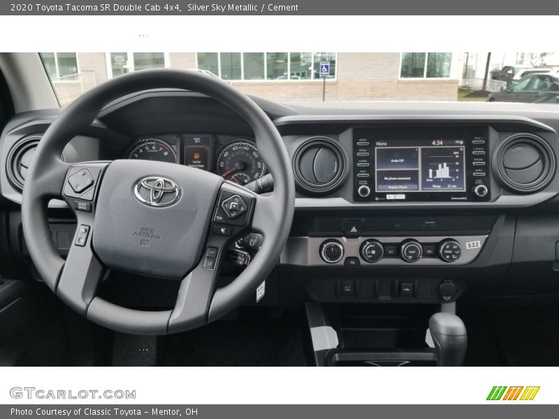 Controls of 2020 Tacoma SR Double Cab 4x4