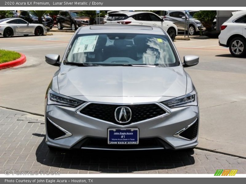Lunar Silver Metallic / Ebony 2020 Acura ILX Premium