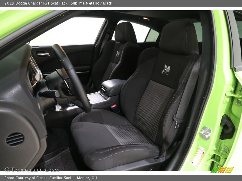 Front Seat of 2019 Charger R/T Scat Pack
