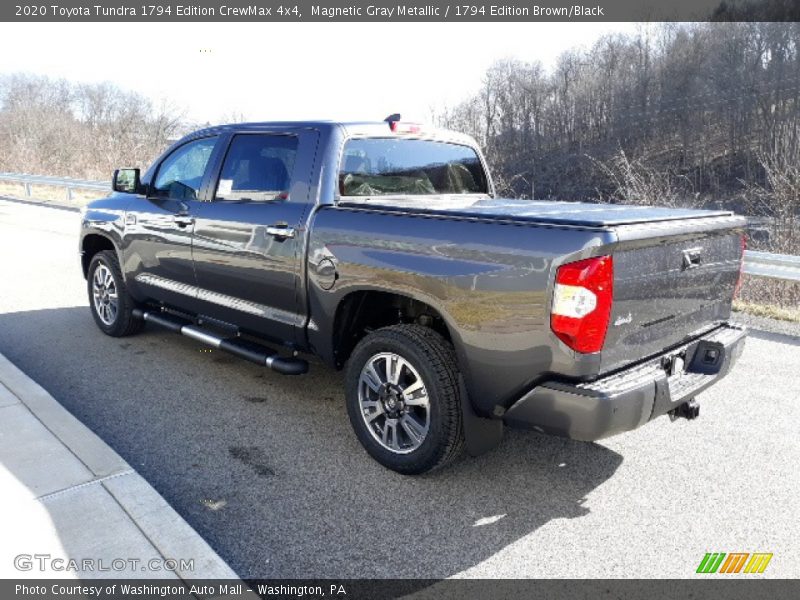 Magnetic Gray Metallic / 1794 Edition Brown/Black 2020 Toyota Tundra 1794 Edition CrewMax 4x4