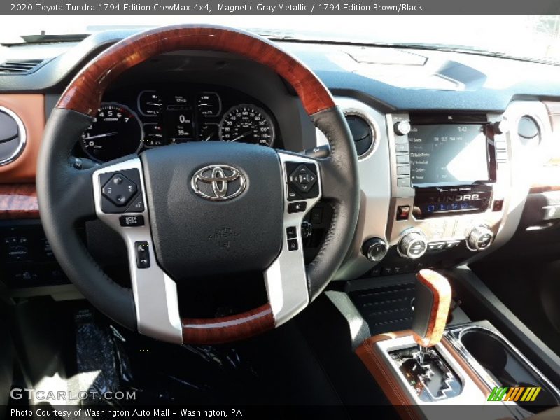 Magnetic Gray Metallic / 1794 Edition Brown/Black 2020 Toyota Tundra 1794 Edition CrewMax 4x4