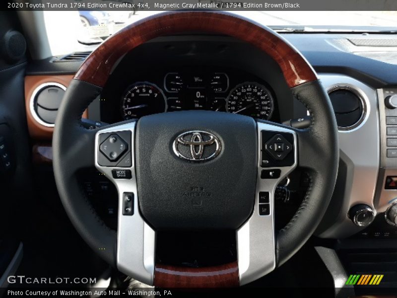Magnetic Gray Metallic / 1794 Edition Brown/Black 2020 Toyota Tundra 1794 Edition CrewMax 4x4