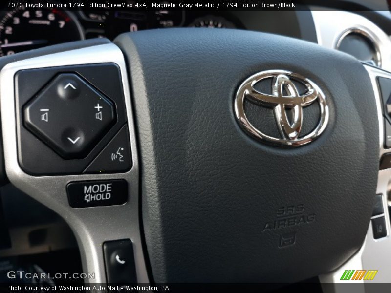 Magnetic Gray Metallic / 1794 Edition Brown/Black 2020 Toyota Tundra 1794 Edition CrewMax 4x4