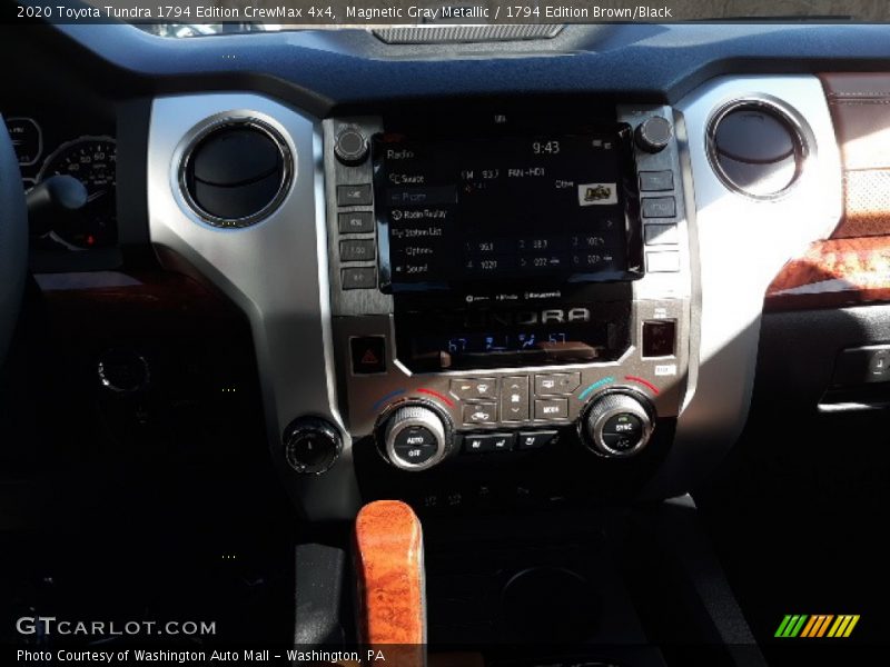 Magnetic Gray Metallic / 1794 Edition Brown/Black 2020 Toyota Tundra 1794 Edition CrewMax 4x4