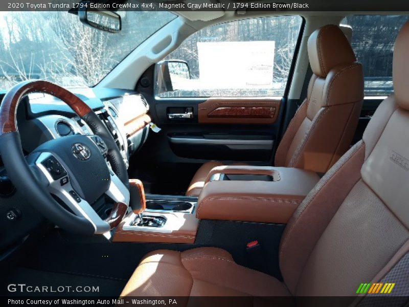 Magnetic Gray Metallic / 1794 Edition Brown/Black 2020 Toyota Tundra 1794 Edition CrewMax 4x4