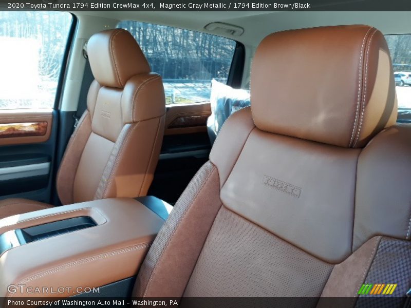 Magnetic Gray Metallic / 1794 Edition Brown/Black 2020 Toyota Tundra 1794 Edition CrewMax 4x4