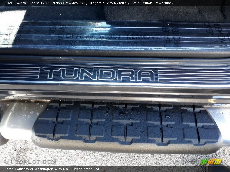 Magnetic Gray Metallic / 1794 Edition Brown/Black 2020 Toyota Tundra 1794 Edition CrewMax 4x4