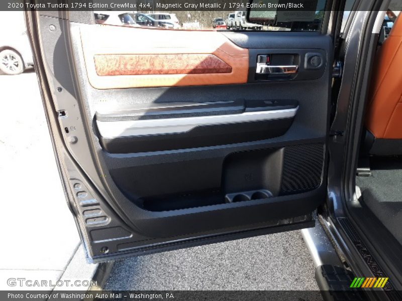Magnetic Gray Metallic / 1794 Edition Brown/Black 2020 Toyota Tundra 1794 Edition CrewMax 4x4
