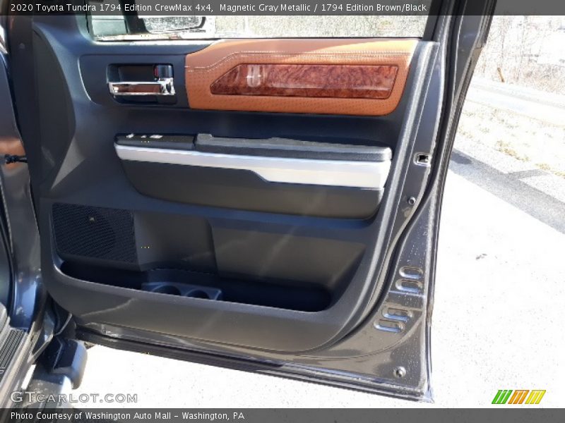 Magnetic Gray Metallic / 1794 Edition Brown/Black 2020 Toyota Tundra 1794 Edition CrewMax 4x4