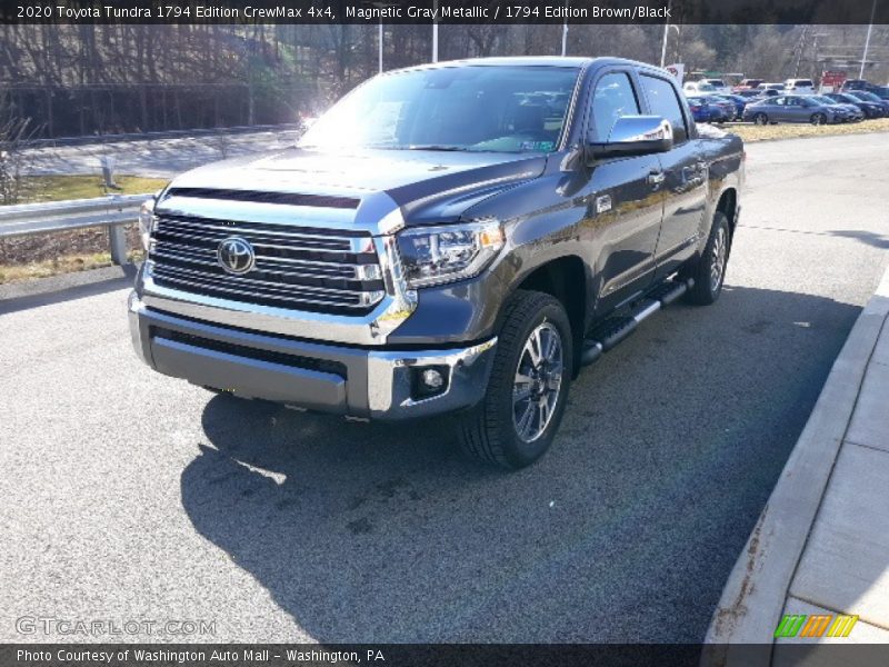 Magnetic Gray Metallic / 1794 Edition Brown/Black 2020 Toyota Tundra 1794 Edition CrewMax 4x4