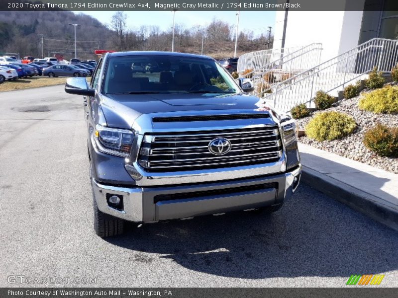 Magnetic Gray Metallic / 1794 Edition Brown/Black 2020 Toyota Tundra 1794 Edition CrewMax 4x4